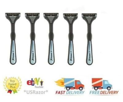 5 Schick Xtreme3 Razor Ft Wilkinson Subzero Blade Shaver handle Refill Cartridge