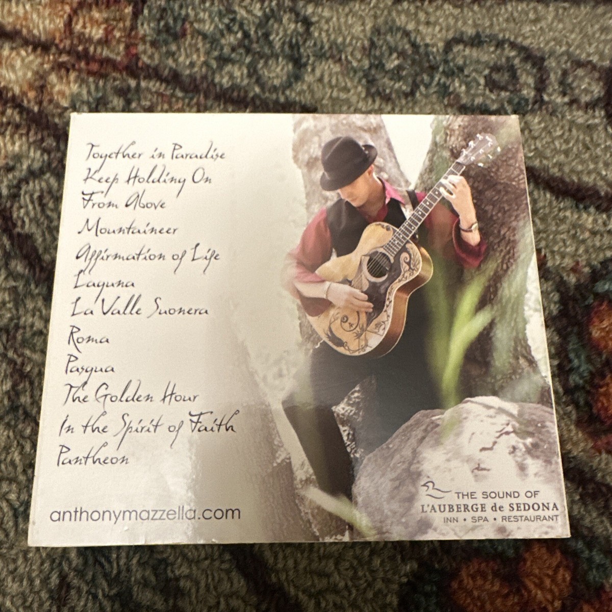 Anthony Mazzella - Heavenly Guitar (Audio CD) Sedona