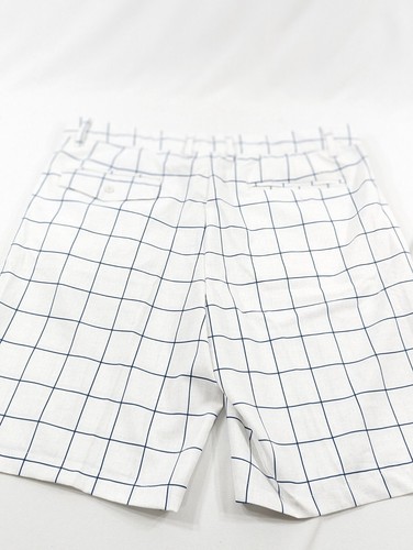 Head Shorts Mens 34 White Windowpane Brise Golf Tennis Preppy Country Club NWT - Picture 6 of 6