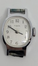 Vintage 1989 Timex Classic Womens Ladies Mechanical Watch Works Great
