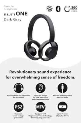 nwm ONE Open-Ear Over-the-Head Ear Speaker Light Gray MBH001 | eBay