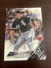 2016 Topps #663 Jake Petricka Chicago White Sox NM-MINT Indiana State Sycamores