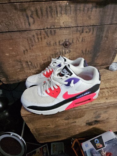 air max 90 raptors on feet