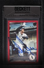 BAS 2011 Topps Update Target Red Adam Dunn #US220 Authentic Auto ow6