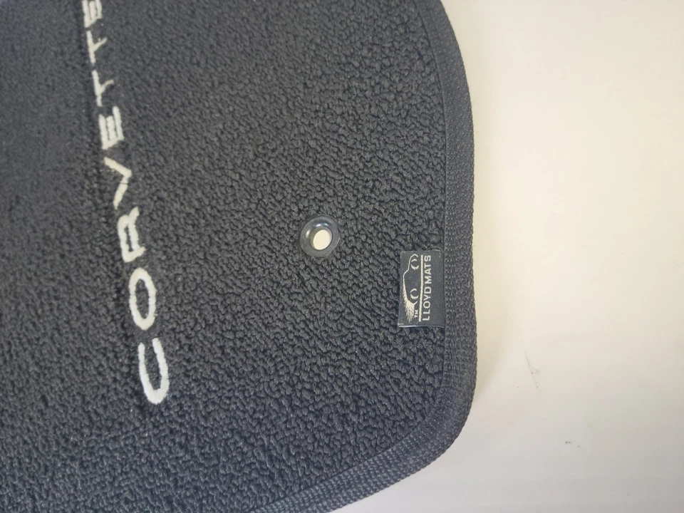 Lloyd Mats 1969 - 1976 雪佛兰 Corvette 黑色白色墙面 C3 左上好  — 第 3/4 张图片