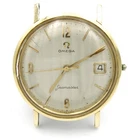 Vintage Omega Seamaster Automatic Swiss Made 35mm Date Men Wristwatch #WB5168-2