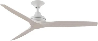 Fanimation Spitfire White Ceiling Fan MA6721B 48" white wash blades