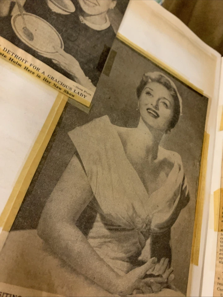 Theater And Jazz Scrapbook 1950s-75 Playbills Flyer Newspaper Autograph - Image 4 of 4