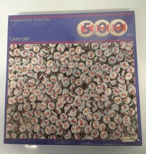 Vintage 1987 BUDWEISER Anheuser Busch "Caps Off" Jigsaw Puzzle 500 Casse-tete