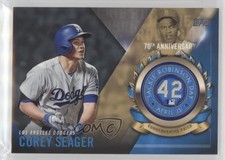 2017 Topps Jackie Robinson Day Commemorative Corey Seager #JRPC-CSE Patch 2r7