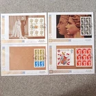 GB SET OF 4 FDC COVERS 2000 SPECIAL BY DESIGN PRESTIGE PANE LUXURY COVER SERIES