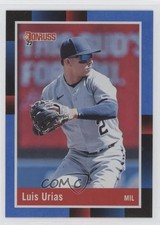 2022 Panini Donruss Retro 1988 Holo Blue Luis Urias #245 0s1o