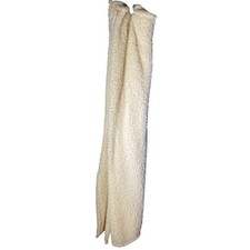 Super Soft Plush Throw Blanket Cozy Cream White