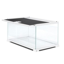 Tall Glass Terrarium with Ventilation