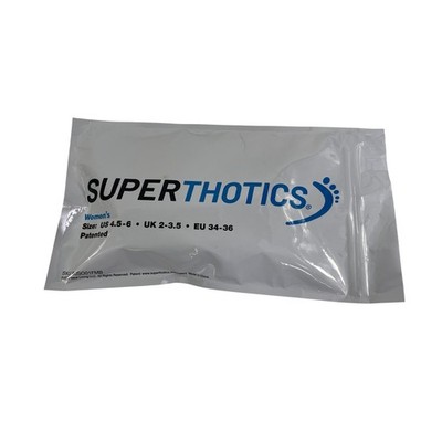 Superthotics Womens Orthotic Shoe Inserts Size 4.5-6 Arch Support Customizable
