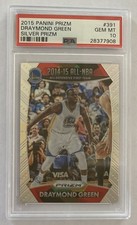 2015 Panini Prizm Draymond Green Silver Prizm HOF? Warriors PSA 10 GEM MT