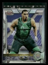 2015 Topps Chrome #195 Carl Davis Refractor