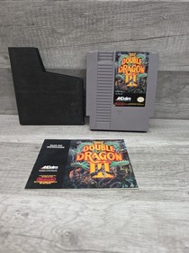 Double Dragon III The Sacred Stones NES 1991 Tested Authentic Cartridge Game