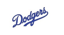 LA Dodgers Inspired Vinyl Decal Logo sticker Baseball
