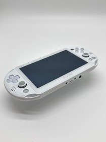 PS Vita PCH-2000 Sony PlayStation White Handheld Console with charging Cable