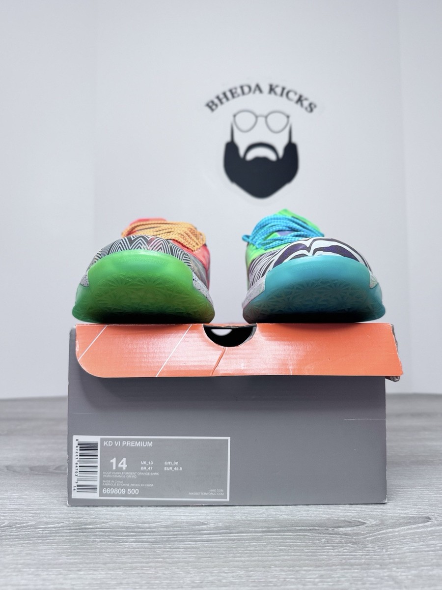 ［26.5］NIKE WHAT THE KD VI Nike KD 6 Size 10.5 What the KD 887231846962| eBay