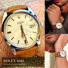 ✨👑 Vintage Rolex Oysterdate Precision 6694 35mm Hand-Wind Patina Dial 👑✨