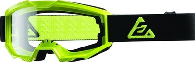 Answer Apex 1 Youth Goggles Black/Hyper Acid Clear Lens 446618