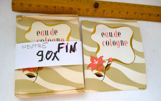 Antique Perfume Labels X 90 FIN