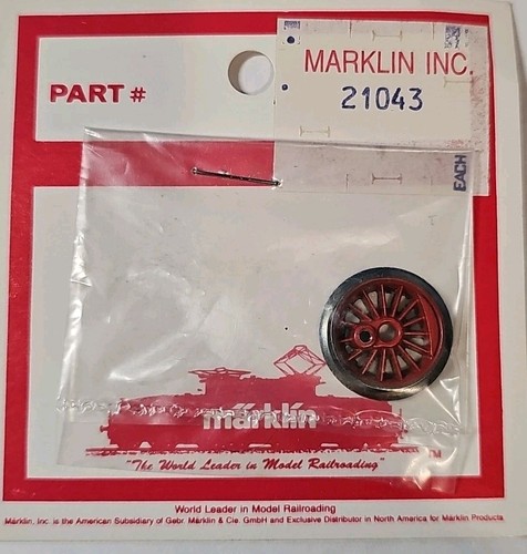 Rueda motriz Marklin escala HO 21043 D16 para locomotoras 3502+ NOS | Zustand: New