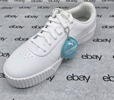 Puma Women's Carina Low Tops, Size: 10, White, 370325-02