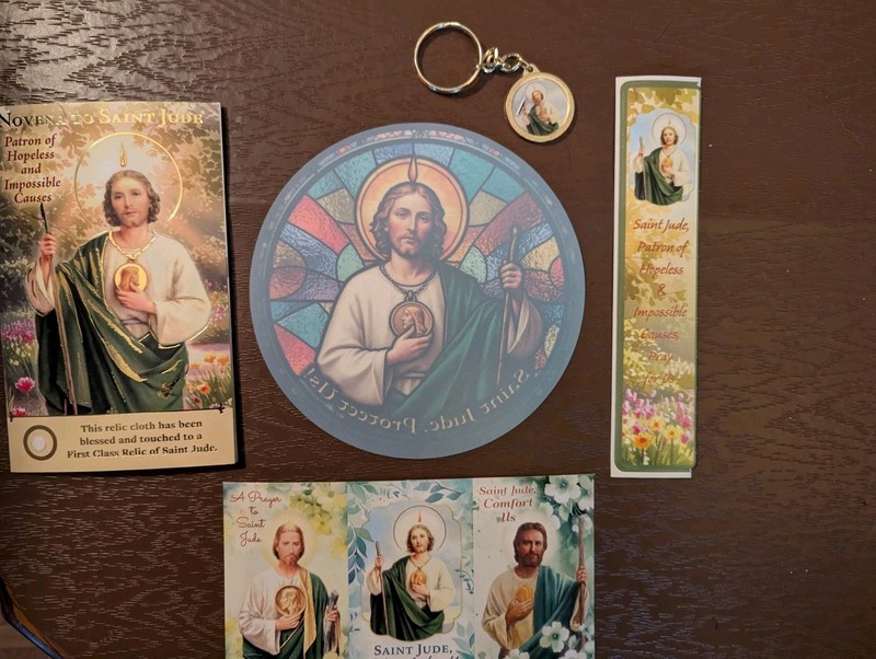 Saint Jude 5 Count Lot Beautiful Priest Estate 