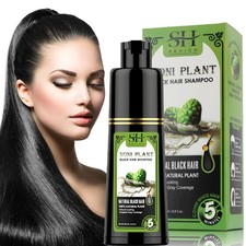 Hair Dye Shampoo 3 in 1 for Women  Men 100 Gray Hair Coverage Champu Con Tinte