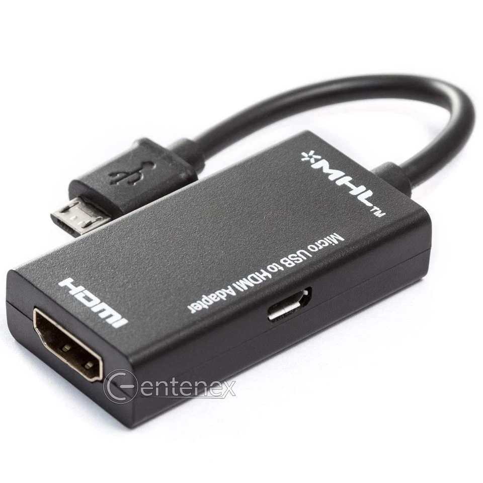 MHL Micro USB Male to HDMI Female Adapter Cable for HTC Flyer Galaxy S2 i9000 - Image 3 of 3