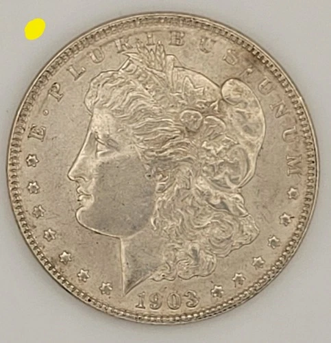 Morgan Silver Dollar 1903 $1 Coin Business Circulated Uncertified Silver