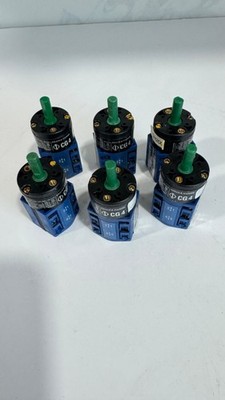 x(6) Bunn- O-Matic CG4 L25507/001 KRAUS & NAIMER ROTARY SWITCH DPDT 440V USH200
