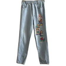 90s Vintage Looney Tunes Classic Denim Mom Jeans