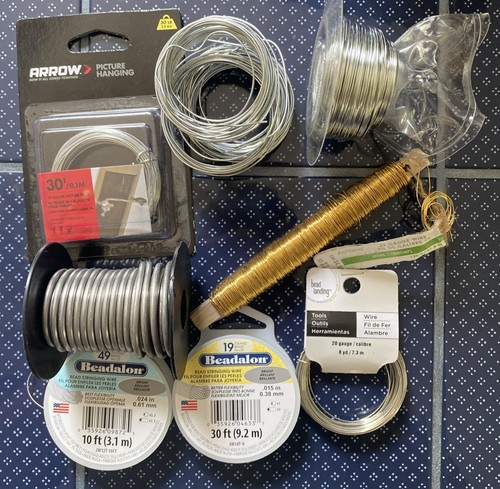 Craft & Jewelry Making - Bulk Lot - Assorted Wire