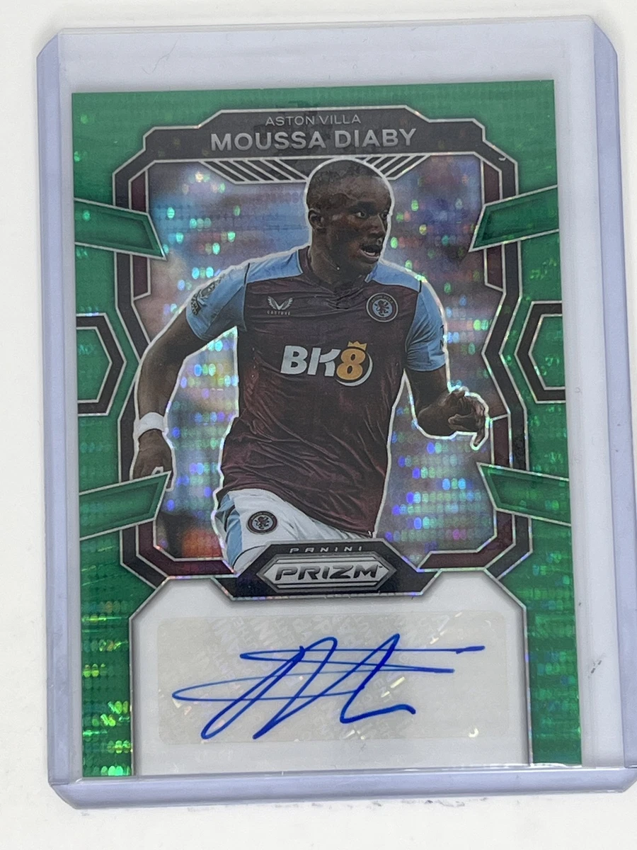 Soccer Aston Villa Autographed Sports Trading Cards & Accessories