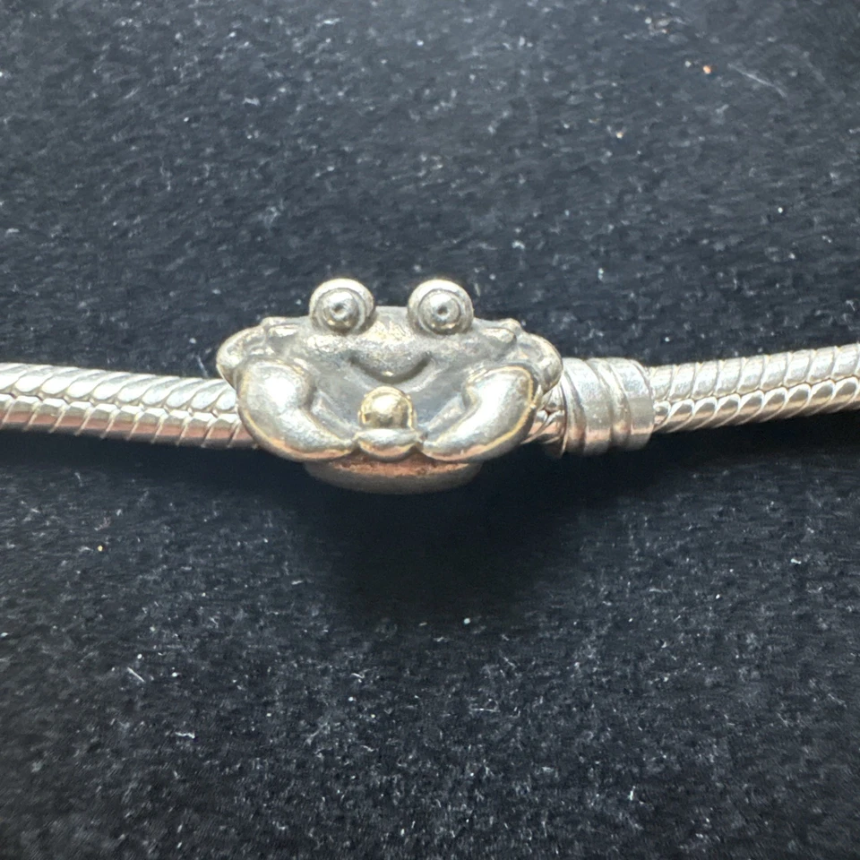 Подлинный Pandora счастливый краб тропический пляж океан подвеска, снят с производства - Изображение 2 из 4