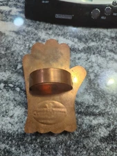 Vintage Michael Bonne Country Living Copper Cookie Cutter Hand