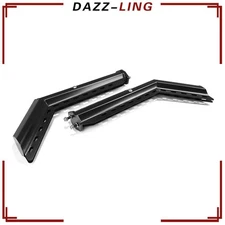 30" Length 2.5" Bolt Black Angled Spring Loaded Mud Flap Hanger For Semi Truck