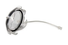 Camco Clear Rv Sewer Cap With Lanyard For 3 Inch Waste Valves Heavy Duty