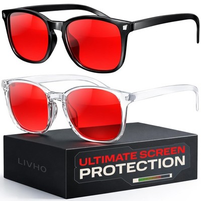 Blue Light Blocking Glasses | Advanced Uv Protection | Stylish Unisex Frame