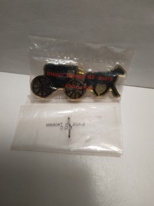 WAYNE COUNTY ORVILLE OHIO ALL STARS SPRINTS HORSE & BUGGY LAPEL PIN PINBACK NIP