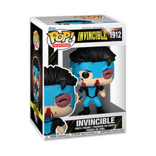 Funko Pop! Invincible Bloody Conquest Battle Damaged #1912 + Protector *PRESALE*