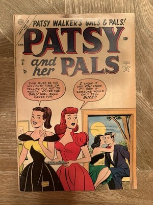 Atlas Comics Patsy and Her Pals #5 Golden Age 1954 Patsy Walker Romance Comic
