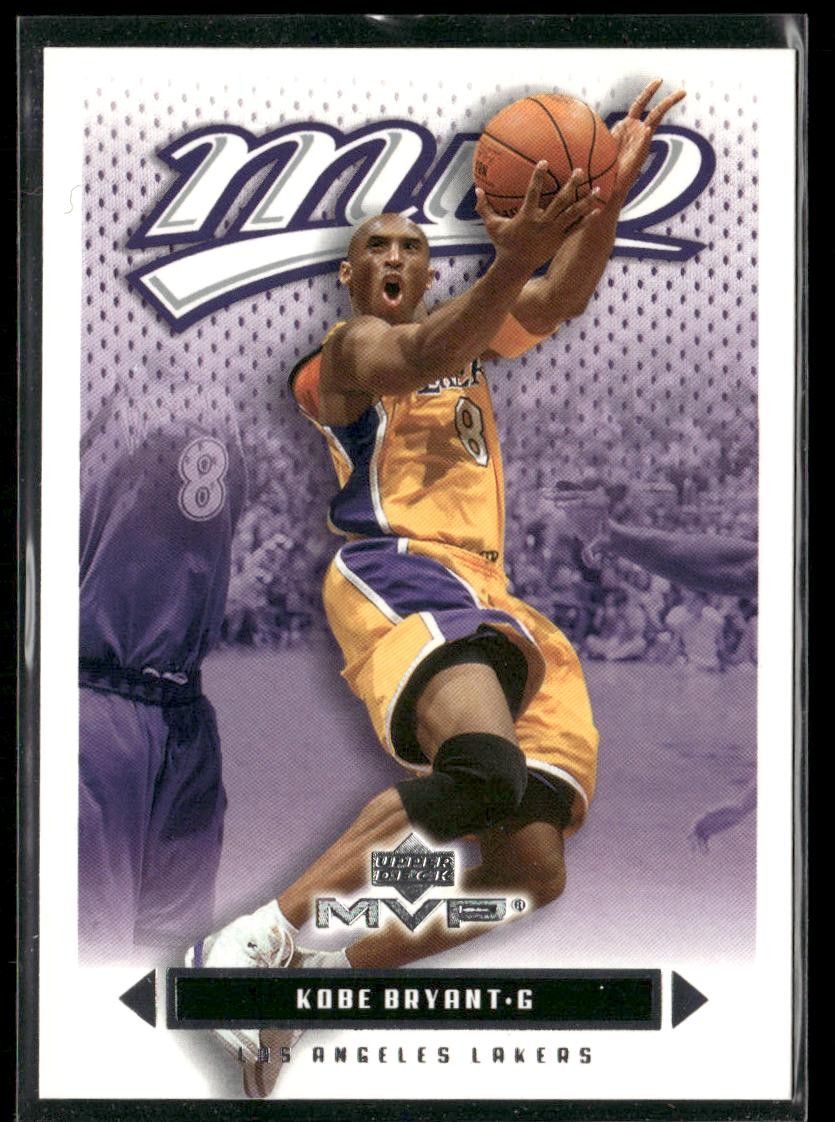 2003-04 Upper Deck MVP Kobe Bryant #72 Los Angeles Lakers