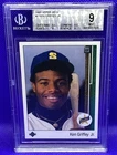1989 Upper Deck Ken Griffey Jr. Rookie RC #1 BGS 9+! 2 9.5 Grades