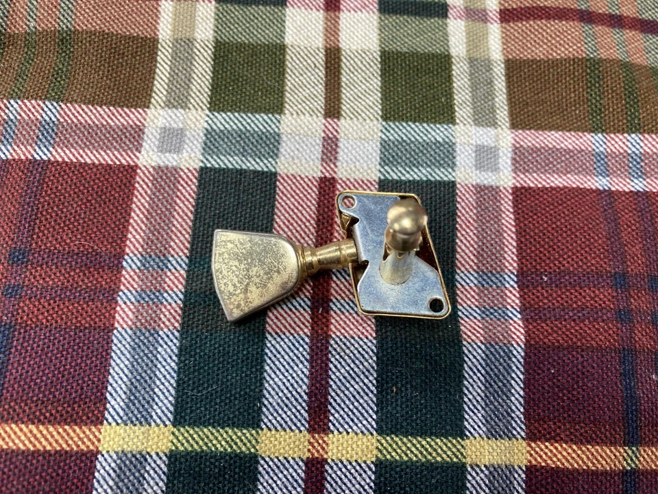 Sintonizador de guitarra Keystone Japón vintage dorado años 60 1970 ~ lado bajo, Matsumoku Foto 3 de 3