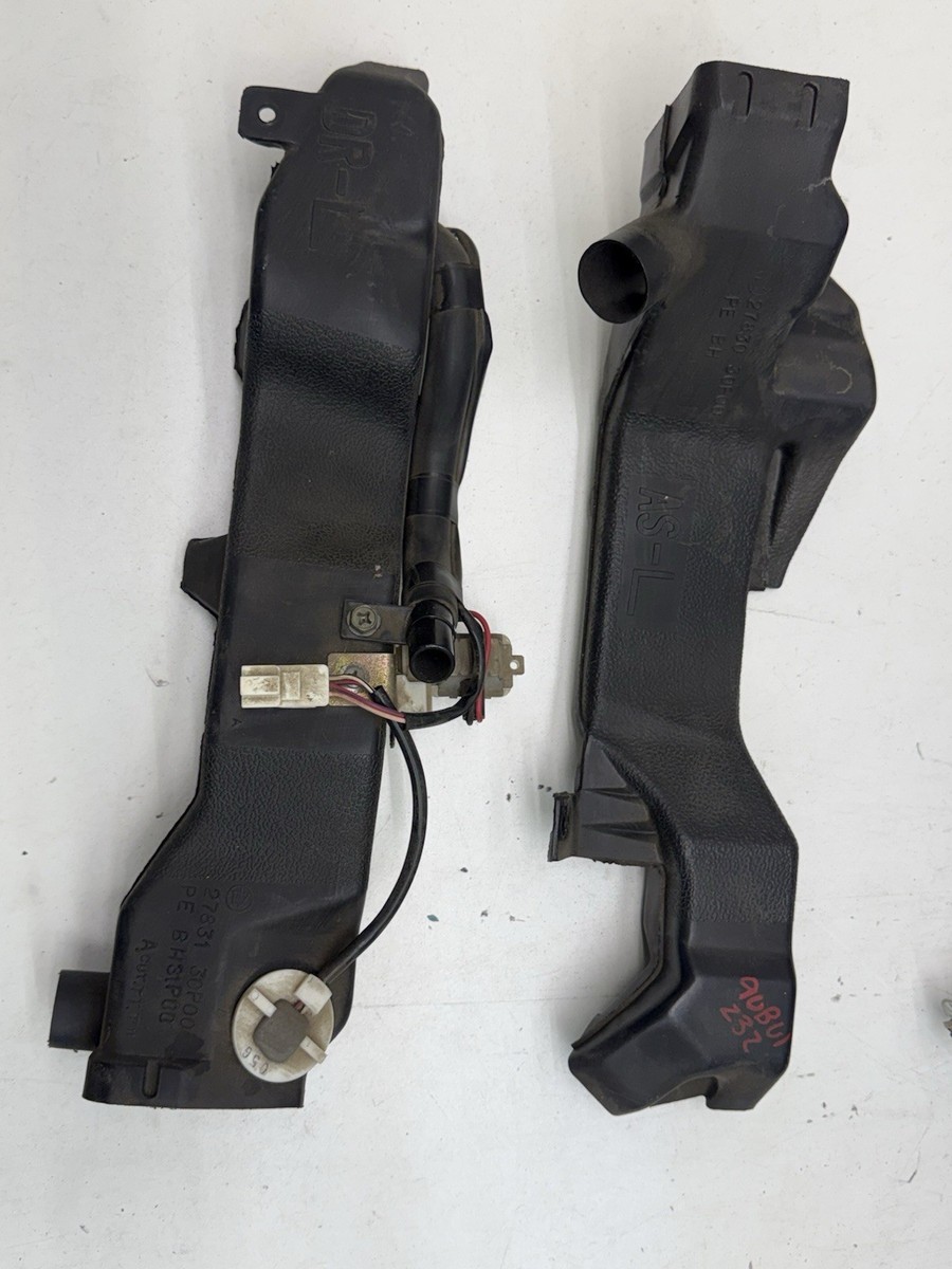 1990 Nissan 300ZX Z32 Under Dash HVAC Air Vent Ducting Set OEM | eBay